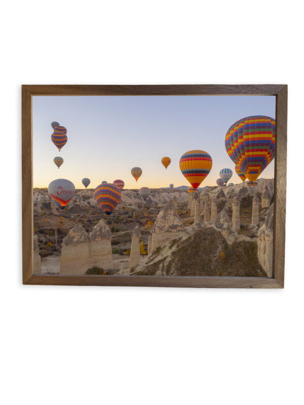 Elegant Walnut Decor Wall Art Frame with Beautiful Artwork — Handcrafted for Timeless Charm - Image 10