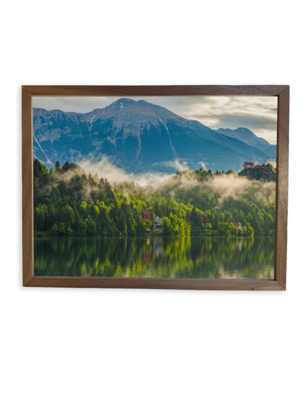 Elegant Walnut Decor Wall Art Frame with Beautiful Artwork — Handcrafted for Timeless Charm - Image 13