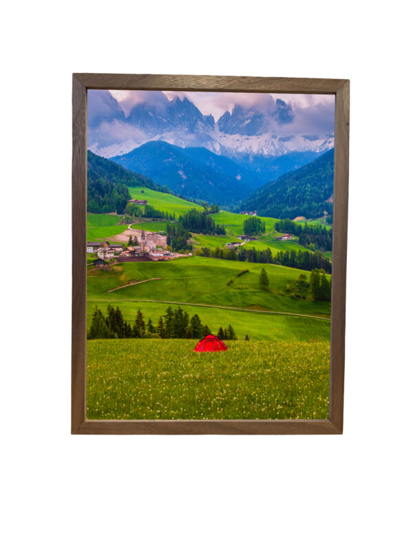Elegant Walnut Decor Wall Art Frame with Beautiful Artwork — Handcrafted for Timeless Charm - Image 22