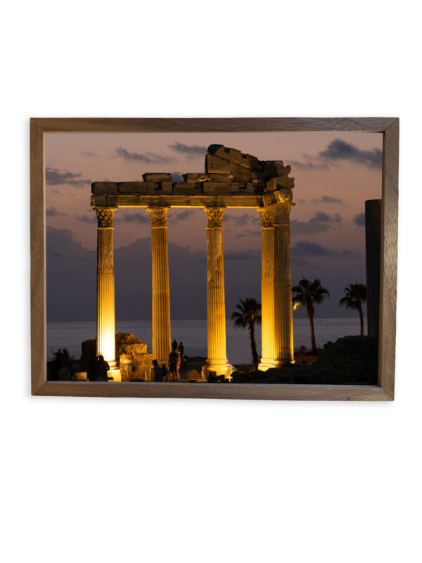Elegant Walnut Decor Wall Art Frame with Beautiful Artwork — Handcrafted for Timeless Charm - Image 7